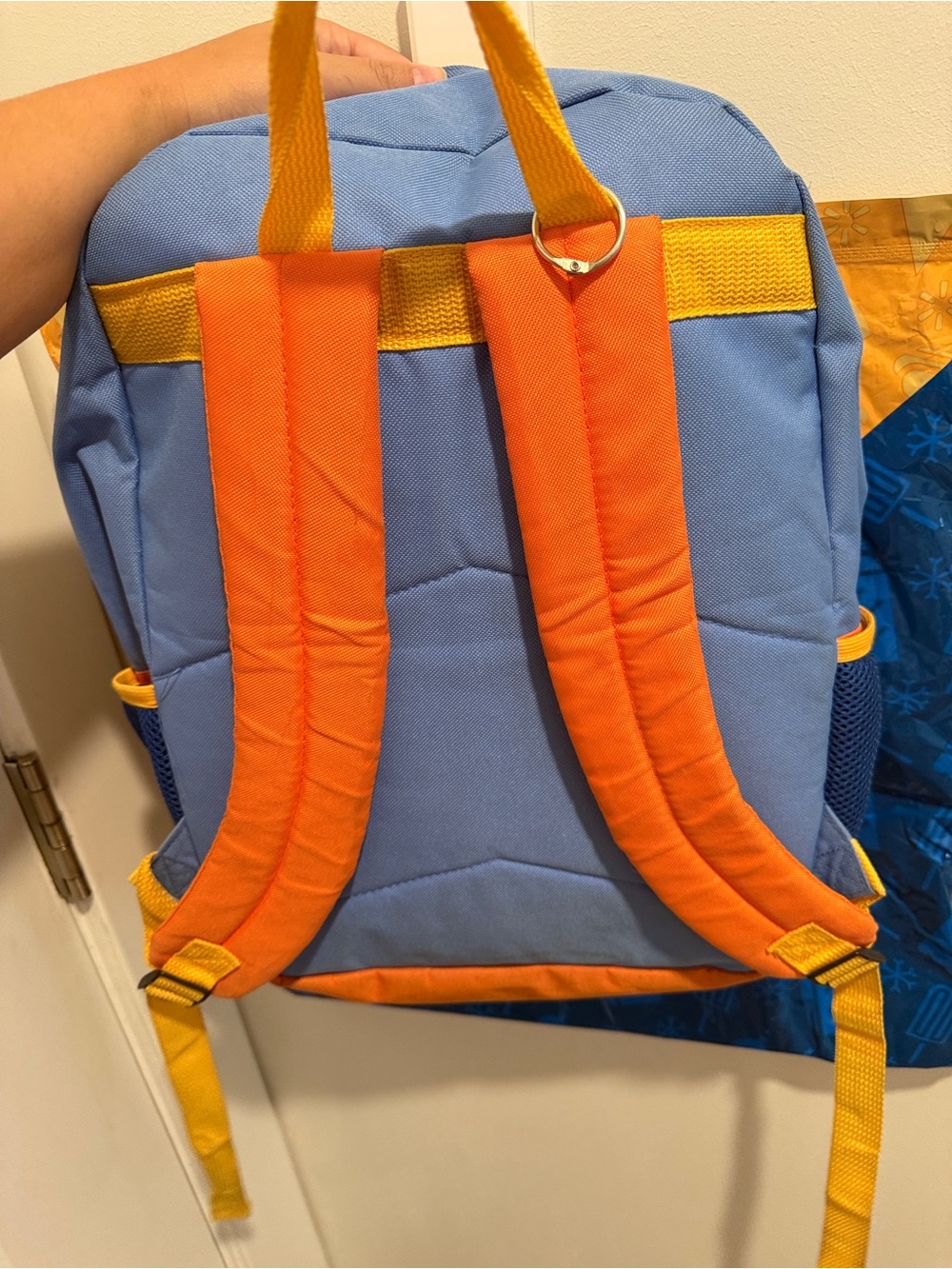 Blippi Safety First Kids Backpack - Yellow Blue Red - Picture 7 of 7